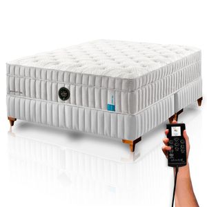 Colchão De Látex Pocket Qgel King 193x203cm