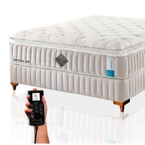 Colchão De Látex Natural Qgel King 193x203cm