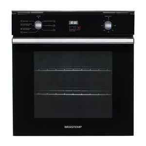 Forno Elétrico de Embutir Brastemp Preto 84L BOC84
