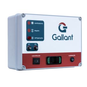 Câmara Fria Gallant 4R-DCP 3x3 Painéis Resfriado Standard com Piso Pain com Cond Danfoss 220V Trifásico