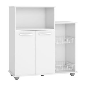 Balcão Multiuso Fruteira Sollys Branco