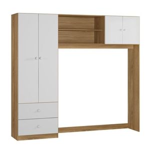 Guarda Roupa Conjugado Infantil Nature Branco