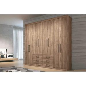 Guarda Roupa 8 Portas E 6 Gavetas Master 8.6 Atacama - Santos Andirá