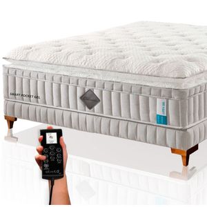 Colchão De Látex Pocket Qgel Plus King 193x203cm