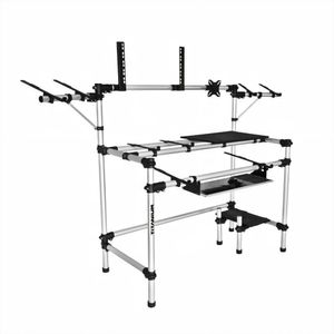 Rack P/ Studio Rs120 C/ Suportes Modulares P/ Monitores