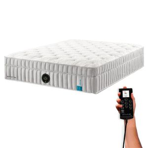 Colchão De Látex Pocket Qgel King 193x203cm