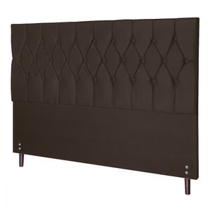Cabeceira Solteiro Jbe Madri 94cm Marrom Cama Box 88cm