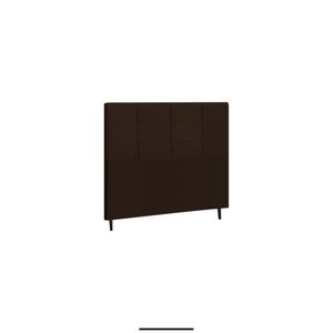 Cabeceira Solteiro Jbe Moveis Style 94cm Marrom Box 88cm