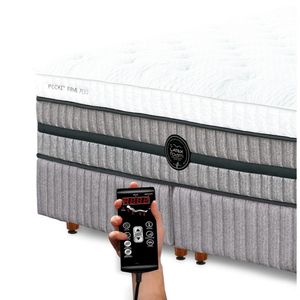 Colchão De Látex Pocket Firme Solteiro 88x188cm
