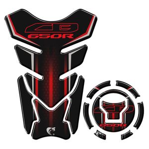 Kit Adesivo Protetor Tanque E Bocal Honda Cb 650R + 2018 Vermelho Vermelho