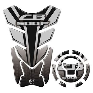 Kit Adesivo Protetor De Tanque E Bocal Honda Cb 500F + 2018 Preto Preto