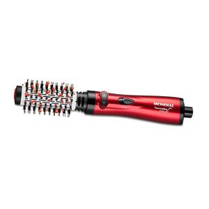 Escova Rotativa Mondial Tourmaline Infinity Ion ER-03 1000W Vermelha