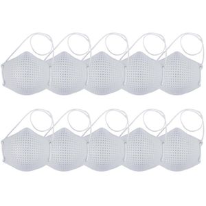 Máscara de Proteção Semifacial Gallant Branco MFG-1000 10 Unidades