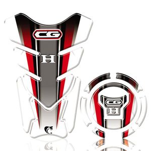 Kit Protetor Tanque Adesivo Moto Honda Cg Ano Acima 2018 Cor Branco