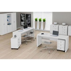 Mesa De Escritório Me4109 Rústico - Tecno Mobili