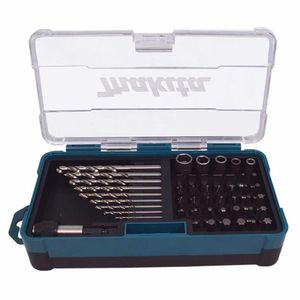 Kit 48 Peças De Brocas E Soquetes B-36192 Makita