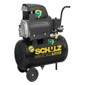 Compressor De Ar Portátil Pistão Csi 8,6|25 2hp - 220v Schulz Pratiko