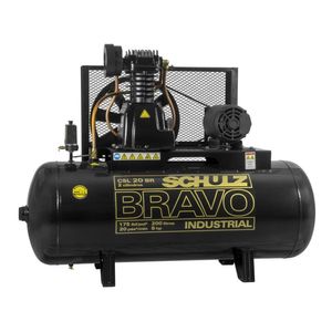 Compressor De Ar Csl 20 Bravo|200 - 5hp 220v Schulz - Trifásico