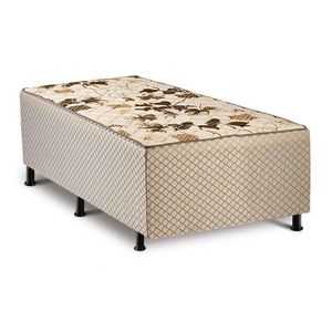 Cama Box Conjugado Solteiro: Colchão Ortopédico Unipremium Pillow Clean (88x188x40) Polar