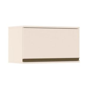 Armário De Geladeira P/ Cozinha Connect 60cm C/ 1 Porta Basculante Off White - Henn