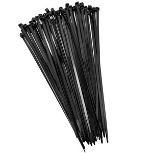 Abraçadeira Gv Brasil, Nylon, 250 X 3,6mm, Pacote Com 100 Unidades, Preta - Frt.1128