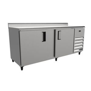 Balcão De Encosto Refrigerado Venâncio 2m 127v Borda Espelhada Vcfrh20-32913