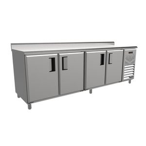 Balcão De Encosto Refrigerado Venâncio 2,5m Linha Prime 127v Borda Espelhada Pcfrh25-32932