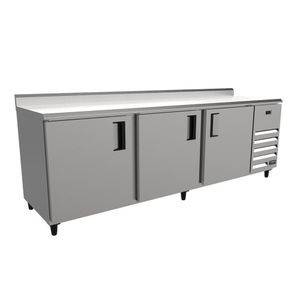 Balcão De Encosto Refrigerado Venâncio 2,5m 127v Borda Espelhada Vcfrh25-33146