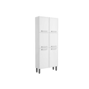 Módulo Cozinha Bertolini Gourmet Paneleiro 7038 C/ 6 Portas Branco