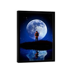 Quadro Mochileiro Do Luar -- Br Artes