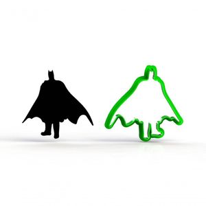 Cortador Batman - Silhueta Mod 02 Tamanho 5 Cm