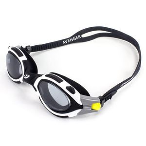 Óculos De Natação Triathlon Avenger Hammerhead Cor Branco-fumê