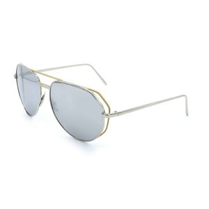 Óculos Solar Prorider Prata Com Lente Espelhada Prata - R868554