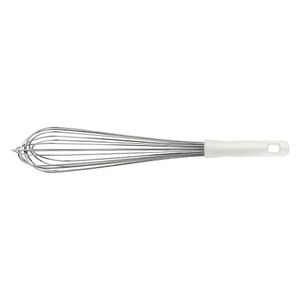 Batedor Manual Tramontina Profissional Em Aço Inox Com Cabo Em Polipropileno Branco 45 Cm Tramontina