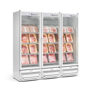 Refrigerador Expositor Vertical 1468 Litros Branco 220v Gelopar Gcbc-1450 Lb