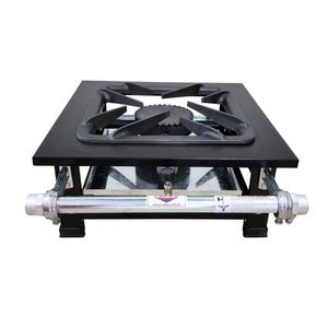 Fogão 1 Boca Cefaz De Mesa Linha Gold Alta Pressão Cfzgm-115