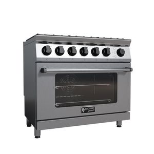 Fogão 6 Bocas Wictory A Gás Inox 430 220v Wgfa -6