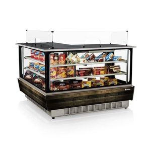 Balcão Caixa Gelopar Vitrine Neutra 160 Cm Mgsw-160 Md