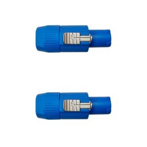 Kit Conectores P-cabo Fêmea P-ac - Corpo Azul Wc 3 Fca (2un) Wireconex - Pç - 2