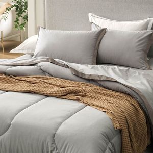 Jogo De Cama Casal Karsten 180 Fios Percal 100% Algodão Duo Branco-castor