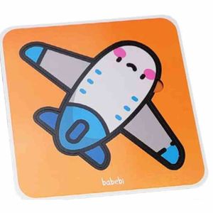 Quebra Cabeça 4 Partes - Avião - 6084 - Babebi