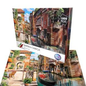 Quebra-cabeça - 1000 Peças - Veneza - Pais E Filhos