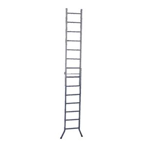 Escada Extensiva 3 Em 1 Metalon 40x20mm 7 E 14 Degraus 187cm