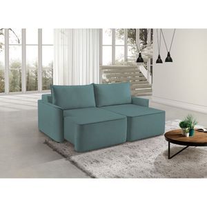Sofá Retrátil 200cm 2 Lugares Moon 2325 Verde