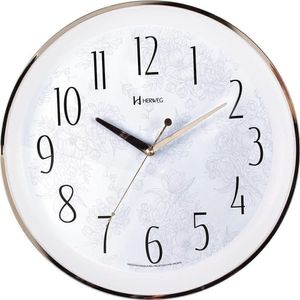 Relógio De Parede Herweg Tic-tac 35cm Dourado 6810 único