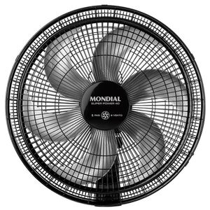 Ventilador De Mesa 40cm Super Power Vsp-40-b 6 Pás 3 Velocidades Mondial Preto 110v
