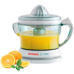 Espremedor De Frutas Turbo Citrus E01 25w Mondial Branco 110v
