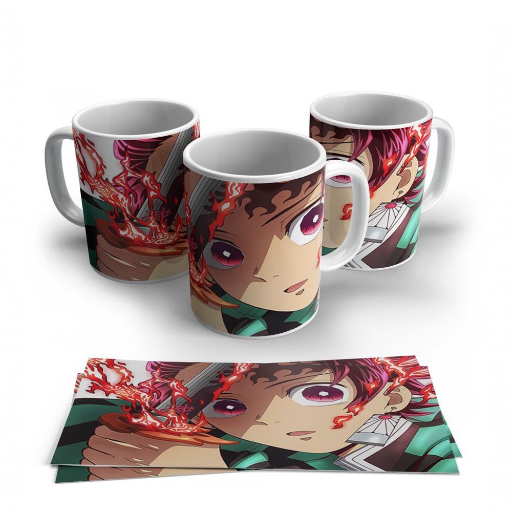 Caneca Demon Slayer Tanjiro & Zenitsu & Inosuke