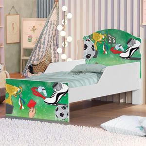 Mini Cama Partida De Futebol Com Colchão