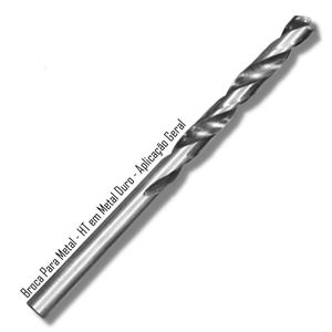 Broca Para Metal - Ht Em Metal Duro - Aplicação Geral - Med. 12,0 X 151mm